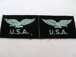 BRITISH USA  eagle sqd pair of shoulder tabs MINT