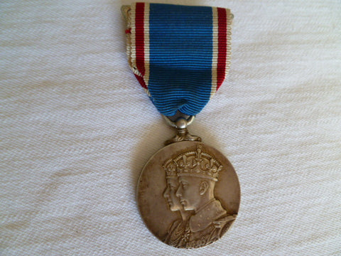 BRITISH 1937 coronation medal F/S unnamed