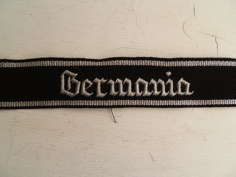 GERMAN WWII REPRO officers cufftittle 'Germania'