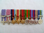 AUSTRALIA mini group of 9 ww2 and asm japan hump pilot