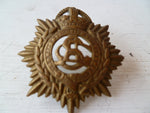 NEW ZEALAND   ww2 asc cap badge  metal  lugs