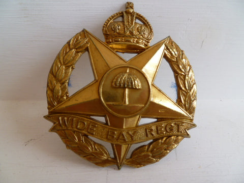 AUSTRALIA 1930/42   wide bay regt  cap badge