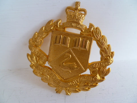 AUSTRALIA 1953/60  west aust uni corp cap badge lugs