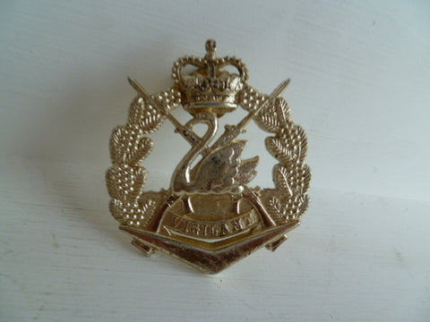 AUSTRALIA 1960s on c/b type west aust inf corp cap badge