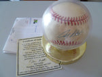 rawlings world series baseball signed by andy pettite1996