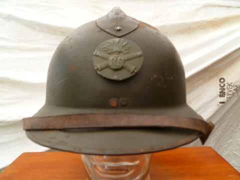 FRENCH ADRIAN M1926 PATTERN ARTILLERY HELMET