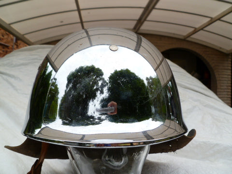 RUSSIAN FIREFIGHTERS CHROME HELMET