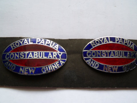 ROYAL PAPUA &NEW GUINEA CONSTABULARY EPP BADGES AUST M/M