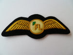 AIRLINE WING bullion F.L on white circle