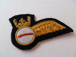 AIRLINE 1/2 WING bullion   red 1 _ civil air