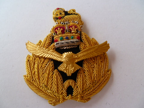 BRITAIN AIR MARSHAL/vice bullion cap badge