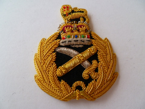 BRITAIN army generals  bullion cap badge