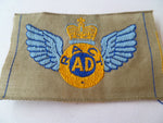 AUSTRALIA  AIR DESPATCH  POLYESTER RACT PATCH