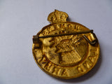 brit womens land army badge enameled