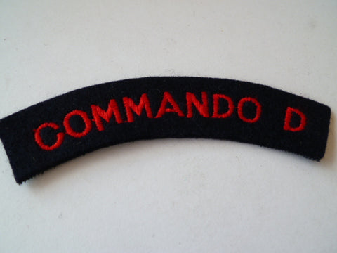 BRITAIN  commmando D rocker