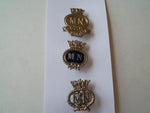 BRITAIN  MERCHANT MARINE  lapel badge newer BLUE