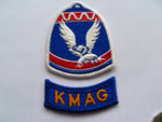 US ARMY KMAG 2 piece nice patches