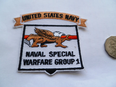 US naval special warfare group group 1 patch