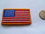 USA FLAG as used on military uniform lightly used velcroed