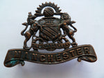 BRITAIN manchester regt BRONZE off m/m jr gaunt london