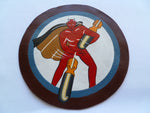 USAF leather  patch of 749th bomber sqn handmade modern