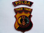 TIMOR old east timor 2 piece set of patches