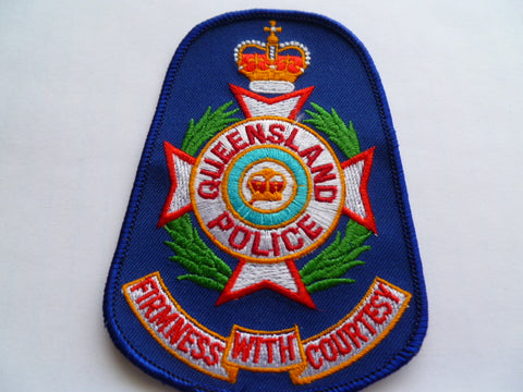 AUSTRALIA queensland police patch older exc jacket /firm