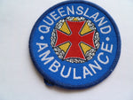 AUSTRALIA queensland ambulance  patch older exc blue