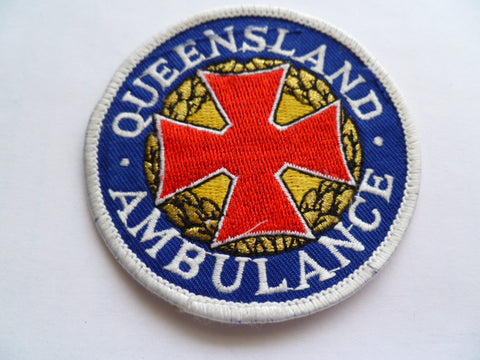 AUSTRALIA queensland ambulance  patch older exc whiter