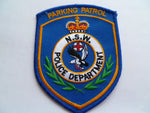 AUSTRALIA nsw  police dept parking patrol patch  exc
