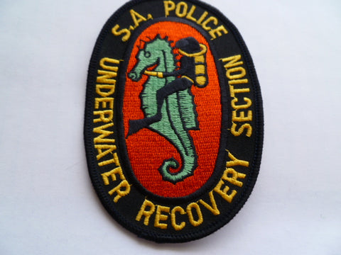 AUSTRALIA SA police patch underwater recovery