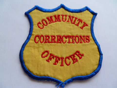 AUSTRALIA community corrections officer patch