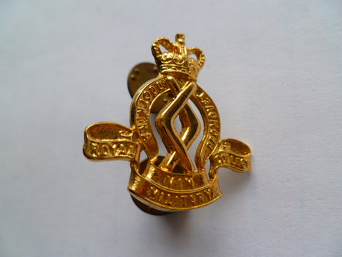 AUSTRALIA  duntroon cap badge all gold exc