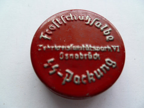 GERMAN WWII SS frost bite cream as new in tin