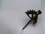 GERMAN WWII lapel badge NSBO maker mark ges gesch