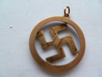 GERMAN WWII necklace no maker mark just 9ct