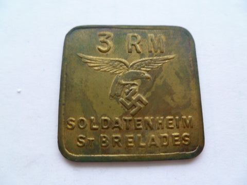 GERMAN L/W 3 rm soldatheim St brelades [canteen money]??