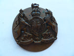 wo 2 sleeve badge all brass k/c exc