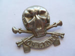 17th lancers cap badge broken slider