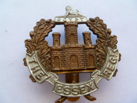 essex regt cap badge bi-mtal