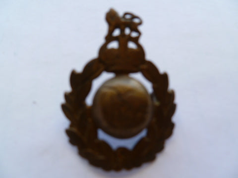 royal marines brass cap k/c