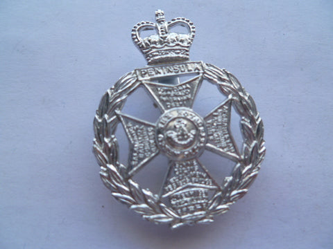 royal green jacketscap badge anodised exc m/m