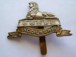 lincolnshire regt cap bi -metal