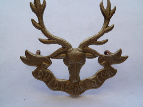 seaforth highlanders cap badge