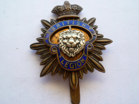 british legion cap badge scarce qvc 3 piece const