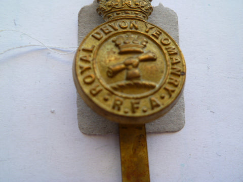 royal devon yeomanry cap badge[ rfa]