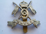 9th lancers cap badge nice reinforced lancers