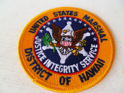 MARSHALS hawaii patch smaller