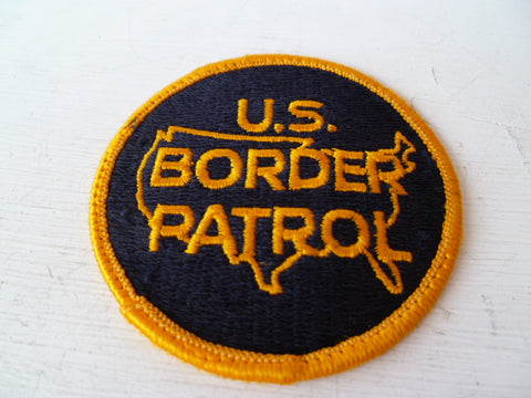 BORDER patrol patch