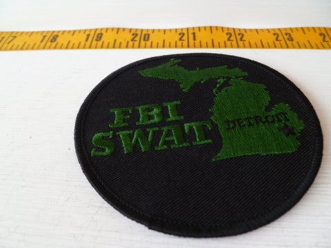 FBI SWAT detroit patch subdued